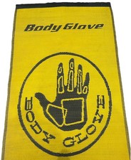 VINTAGE Body Glove Beach Mat 74"x36" Large Woven Sand Mat RARE Camper Van Floor