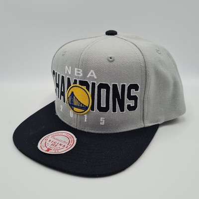 Golden State Warriors NBA Hardwood Classics Champ Mitchell & Ness Snapback Cap