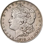 1878-S Morgan Silver Dollar - VAM27 Long Nock Broken 'D'