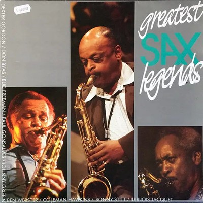 LP Dexter Gordon / Don Byas / Bud Freeman a.o. Greatest Sax Legends NEAR MINT