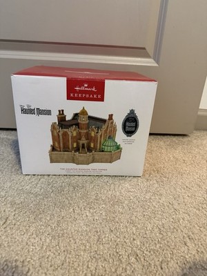 HALLMARK  HAUNTED MANSION TREE TOPPER DISNEY ORNAMENT