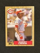 1987 Topps Barry Larkin RC #648