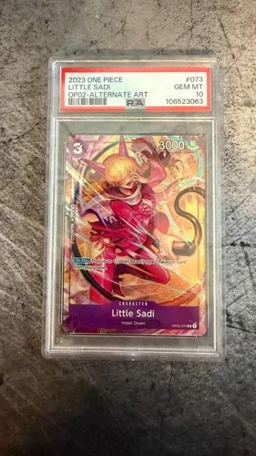 2023 One Piece OP02-Paramount War Little Sadi Alternate Art 073