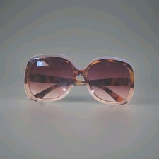 Vtg O Oscar de la Renta Oversized Tortoise Shell Blush Ombre Eyeglasses Retired