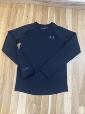 Under Armour UA Cold gear Active Base Layer 4.0 YOUTH XL Shirt Top YXL Black Boy