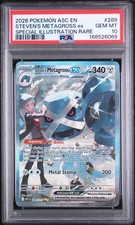 2026 POKEMON ASC EN-ASCENDED HEROES #289 STEVEN'S METAGROSS EX PSA 10 on eBay
