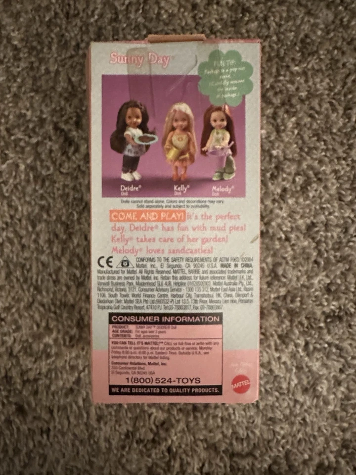 Muñeca Mattel Barbie Kelly Club Sunny Day Melody 2004 Foto 2 de 2