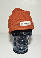 Starbucks Brand New Rust Orange Super Soft Beanie Unisex
