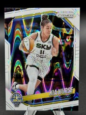 2025 Panini Prizm WNBA #24 Kia Nurse White Seismic