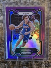 2023-24 Panini Prizm Josh Giddey Purple /99 #50 Oklahoma City Thunder