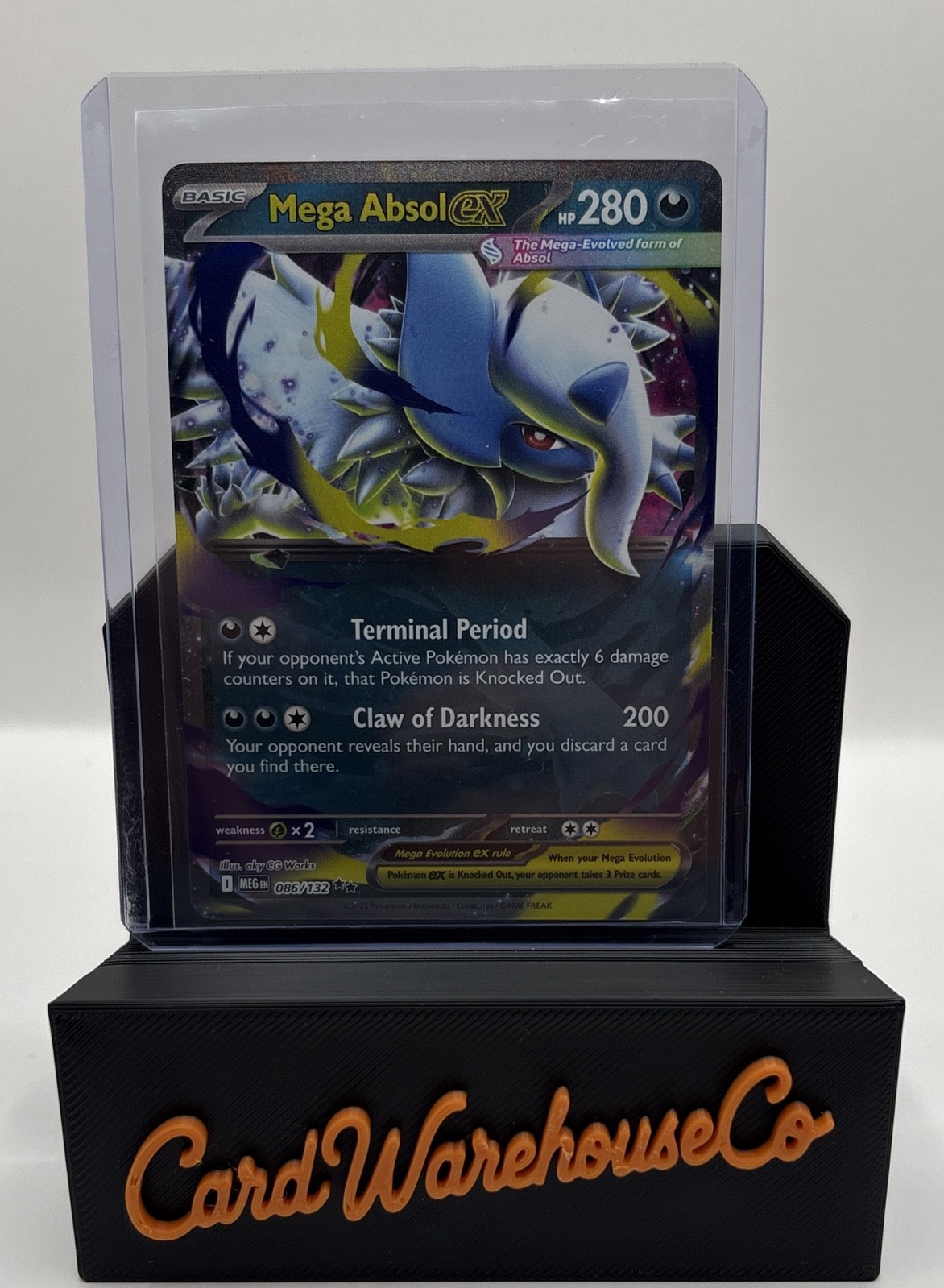Mega Absol ex 086/132 Me01: Mega Evolution Holo