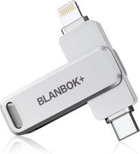 MFi Certified 256GB iPhone Photo Stick, USB Flash Drive for Photo/Video Backup,
