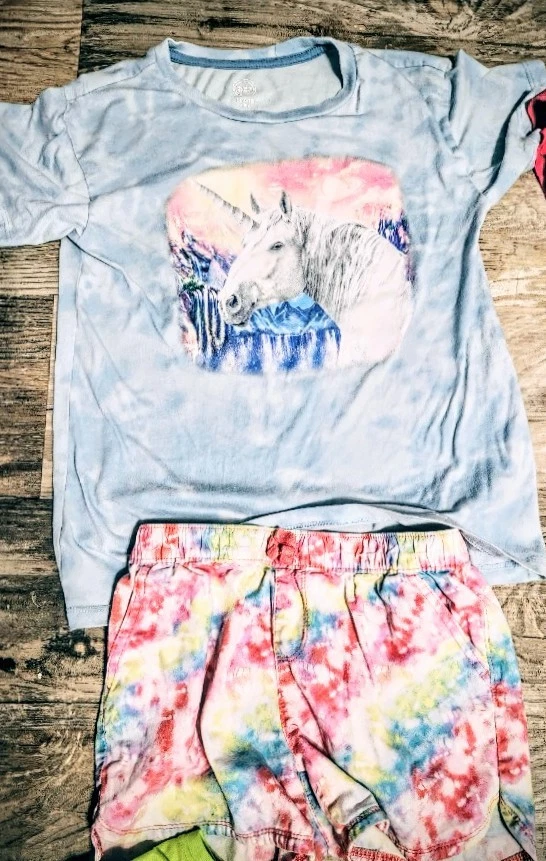 girls 10/12 6 different outfits plus 2 pairs of pajama pants - Image 3 of 4