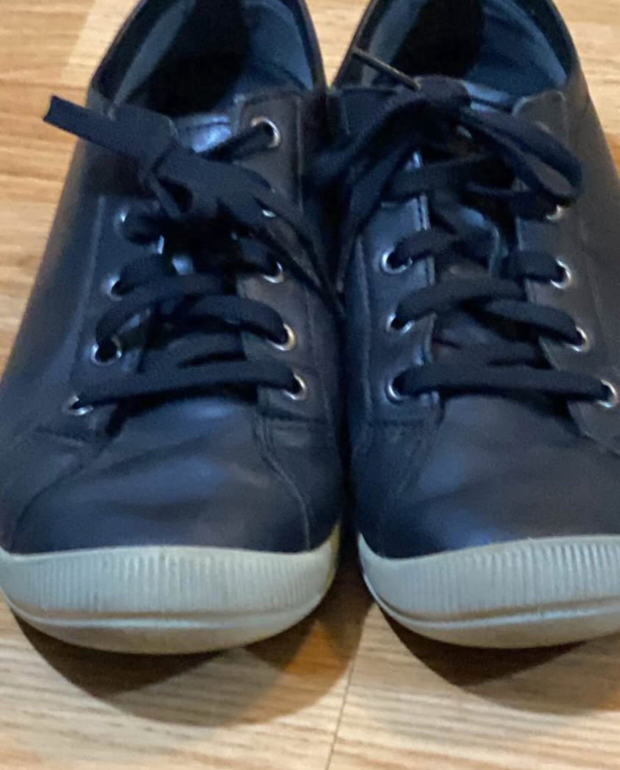 Scarpe Keen Lorelai nere in pelle da donna taglia 8 sneakers casual Plimsoll