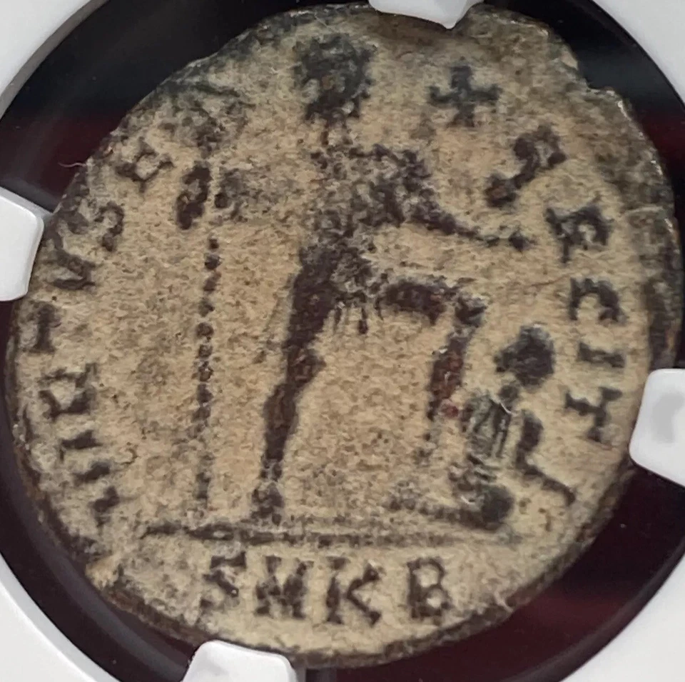 Ancient Roman Coin Emperor Theodosius I 379-395 AD Captive NGC Genuine Certified - Image 3 of 4