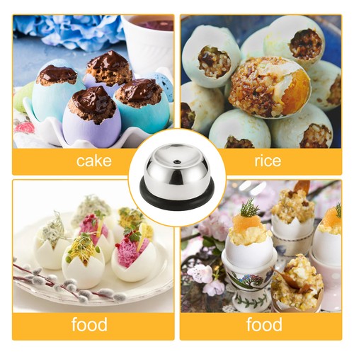 Boiled Egg Piercer Stainless Steel Egg Prickers Separator Endurance Egg Punch - Imagen 11 de 18