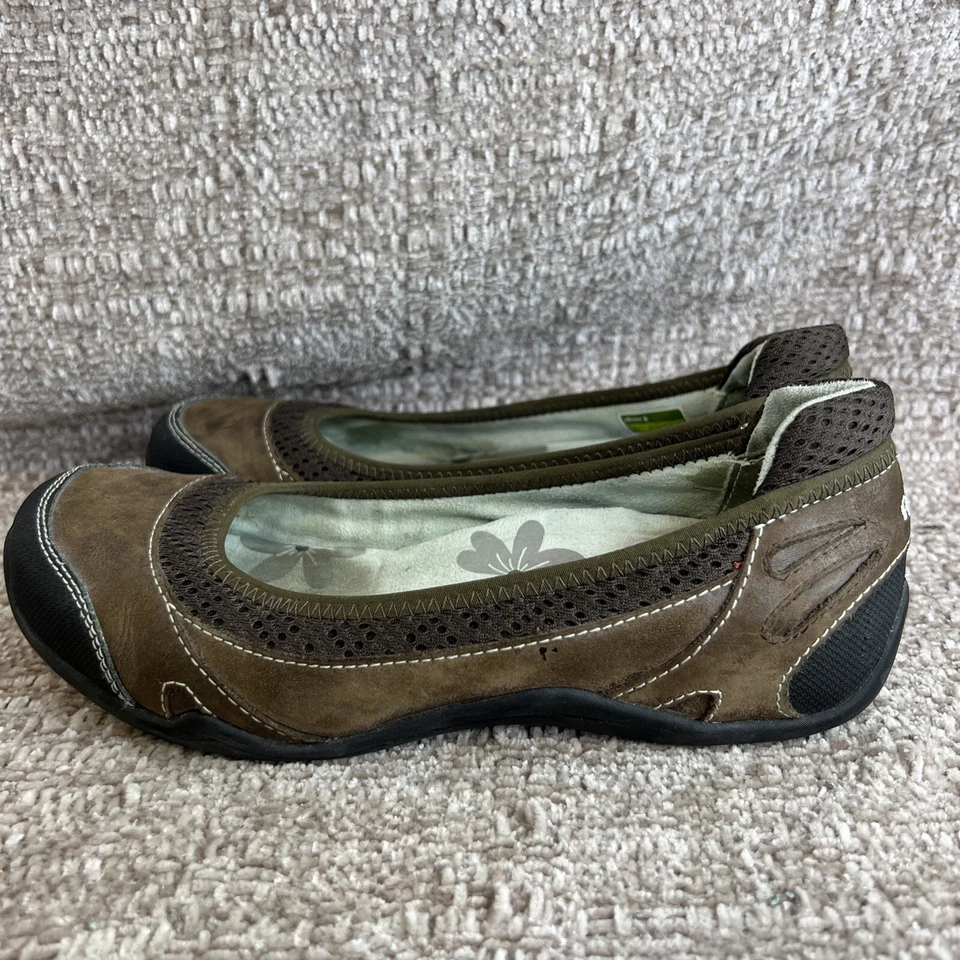 Женские туфли на плоской подошве Ahnu коричневые 2319SMOK размер 6,5 Великобритания 4 евро 37 балет - Изображение 4 из 4