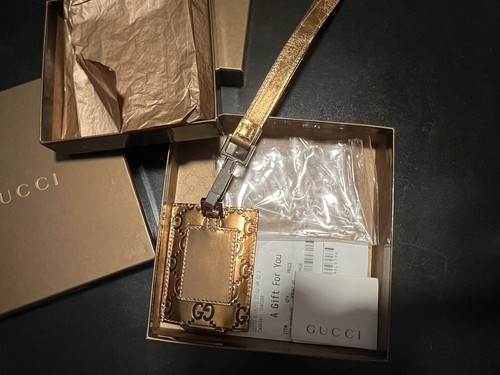 Gucci iPod Case Vintage Authentic leather made in Italy New With Tag and box - Picture 10 of 19