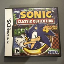 Sonic Classic Collection (Nintendo DS, 2010) Box No Manual Tested