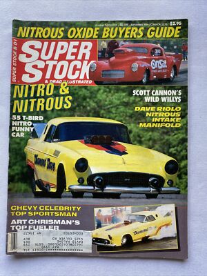 1989 September Super Stock Magazine Interview Bill Mitchell (MH872)