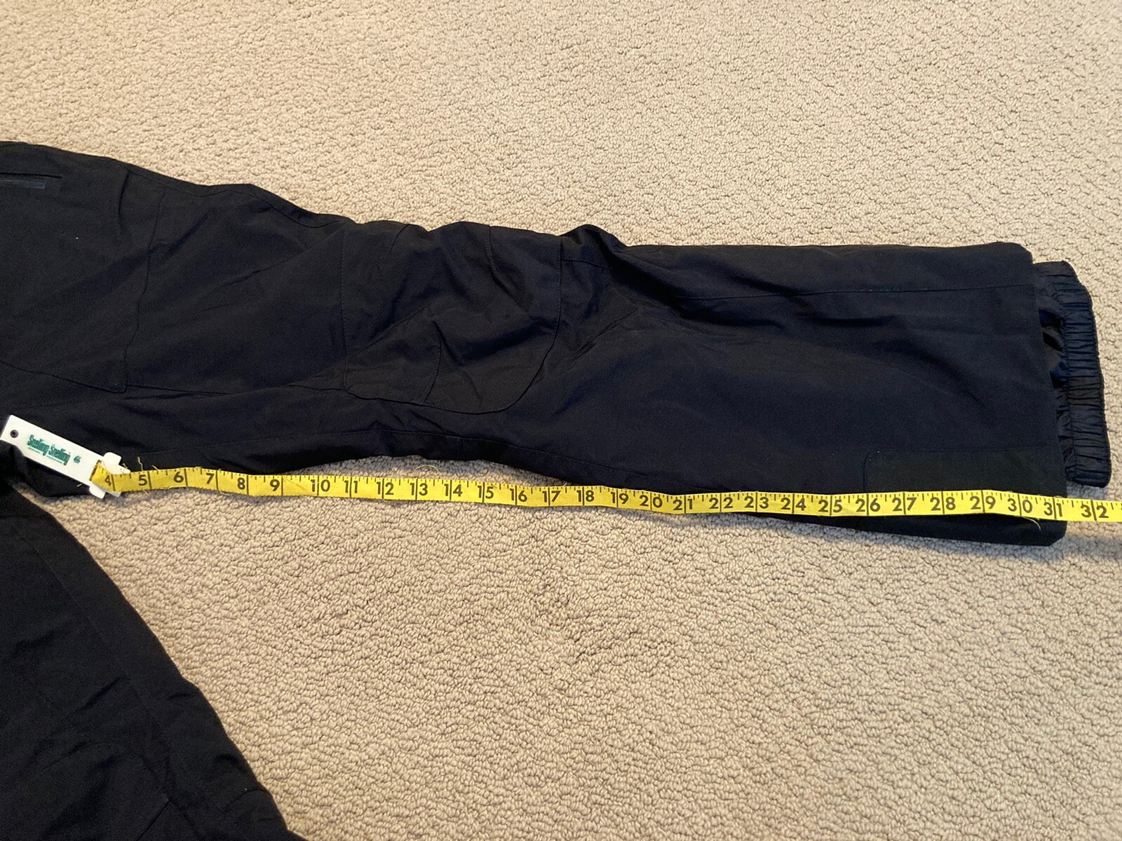 Obermeyer Ridgeline Ski Snow Board Pants Black 32-24 x 31 Women's EUC Winter