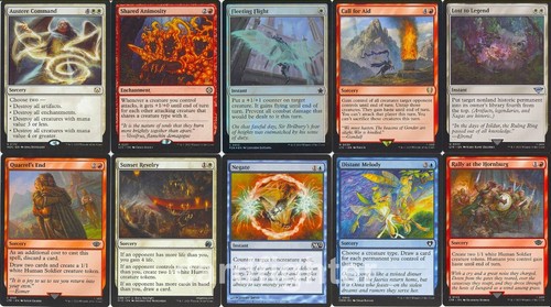 Custom Human Tribal Commander EDH Deck - Éowyn, Shieldmaiden - Token MTG Magic - Picture 5 of 7