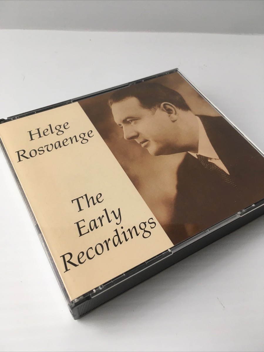 Helge Rosvaenge - Early Recordings 2 disc set CD's Puccini