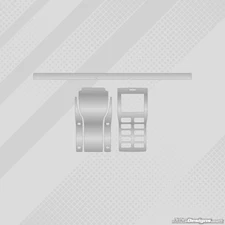 CHROME STYLE GEL COAT FULL WRAP STICKER KIT FOR UNIPRO STOPWATCH KARTING