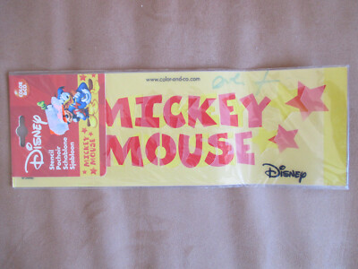 Schablone Bordüre Wand Tapete Möbel Kinderzimmer Disney Micky Maus Mickey Mouse