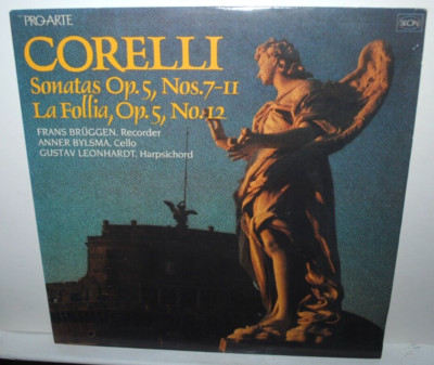 CORELLI: SONATAS, LA FOLLIA, LP record, NM, ProArte PAL-1045