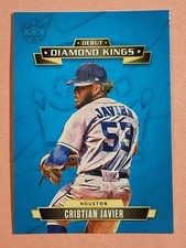 Cristian Javier 2021 Diamond Kings Debut Rookie RC Card #DDK-HA