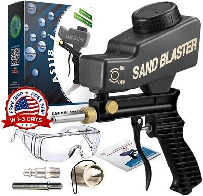 Kit de pistola de chorro de arena con aire