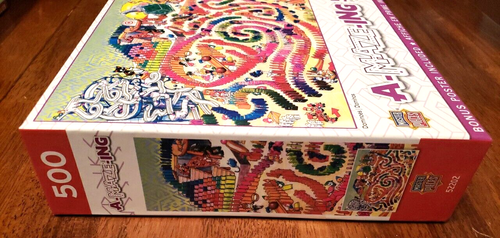 A-Maze-ing Dominoes 500 Piece Jigsaw Puzzle MasterPieces New Sealed in Box NIB - 第 3/5 張圖片