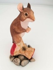 BORDER FINE ARTS, MOUSE  ON  APPLE, 1980, Original, Very Rare, Ayres, Mint