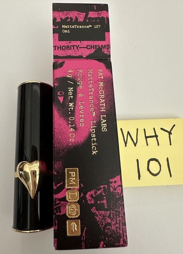 Pat McGrath Labs Lipstick MATTETRANCE 107 OMI .14oz/4G FULL SZ; SEALED BOX $39 - Picture 10 of 13