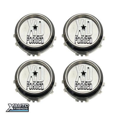 4 x XD Series Wheel Center Cap Forged Aluminum F-XDAL121CPS-POL
