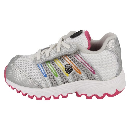 Mujer Tubos Run100 Por K-Swiss Zapatillas Casual con Cordones Precio de Venta - Picture 4 of 11