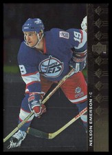 1994-95 Upper Deck #SP-179 Nelson Emerson Winnipeg Jets SP Hockey Card