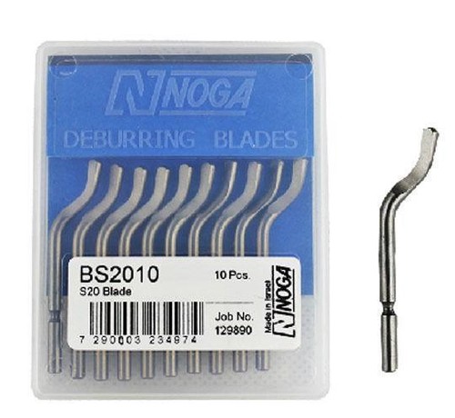50pcs NOGA BS2010 blades Universal rotary flexible deburring Double-sided blade