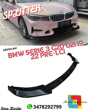 Splitter Passend Für BMW Serie 3 G20 G21 19-22 Pre-lci Schwarz Glänzend