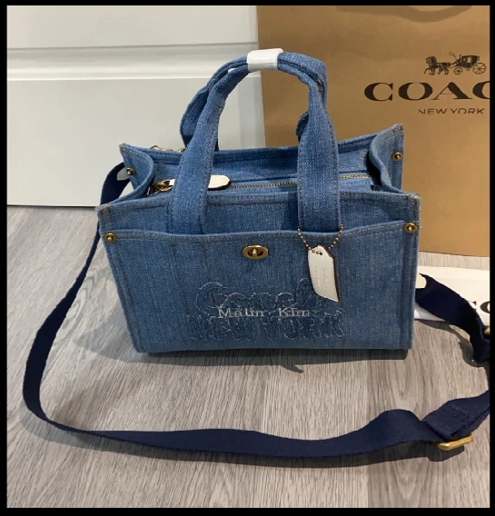 Coach Turn Lock Bags & Women's Denim Exterior for sale | eBay