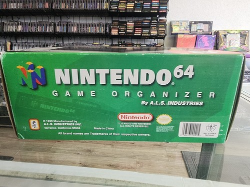Nintendo 64 Game Organizer Drawer Fits Up to 12 Games ***New in Box* ** - Bild 4 von 9