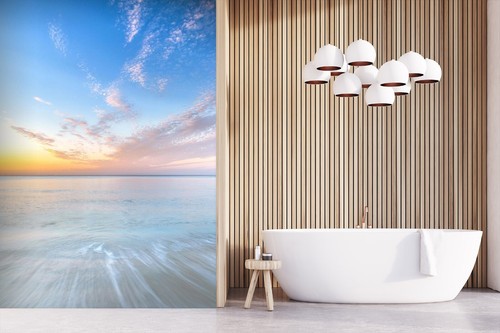 3D Sky Beach 106114 Assaf Frank Door Mural