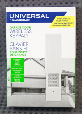 Chamberlain Original Clicker Universal Wireless Garage Door Keypad ...