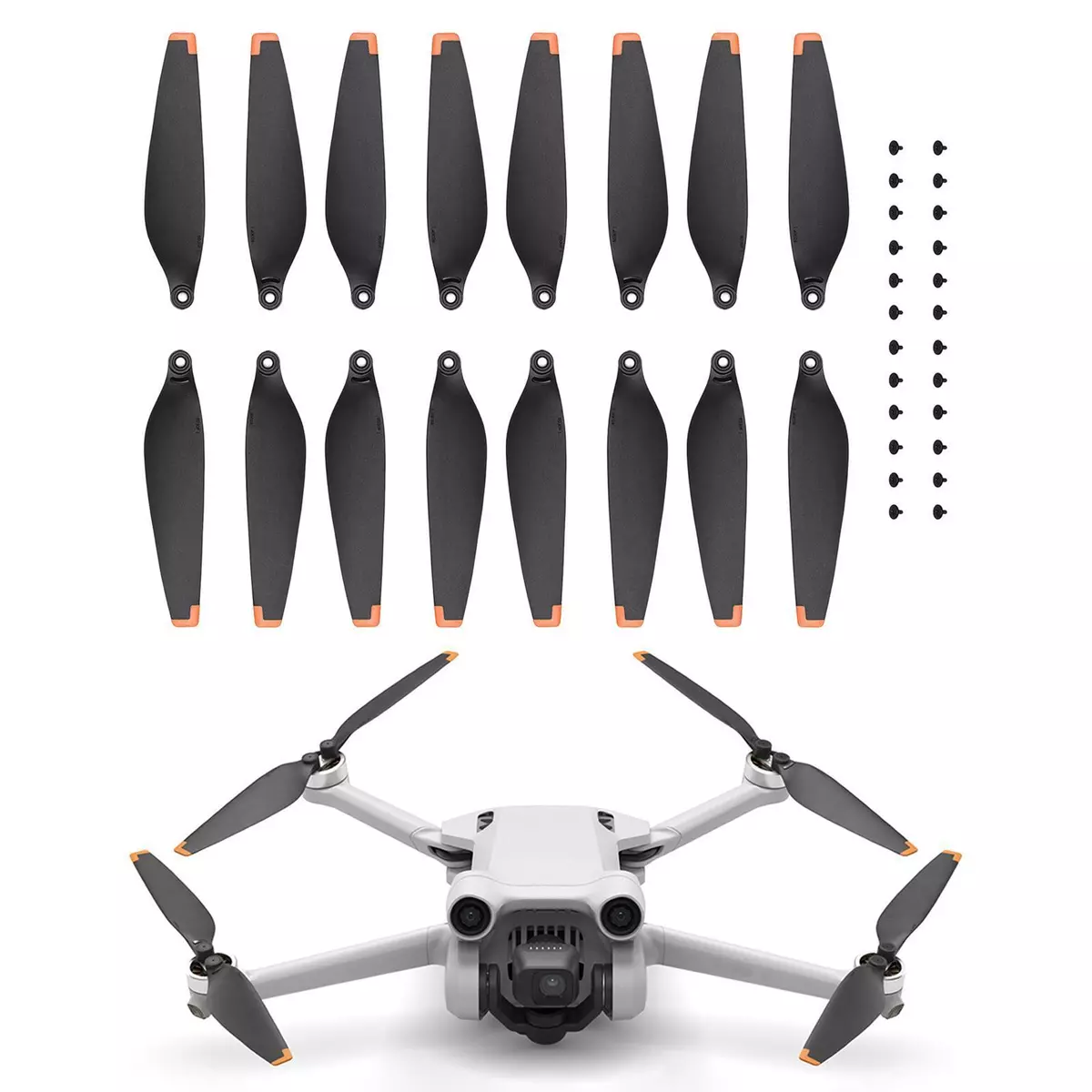 Propellers Set for DJI Mavic Mini 3 Pro Wing Fans Low Noise Orange Tip