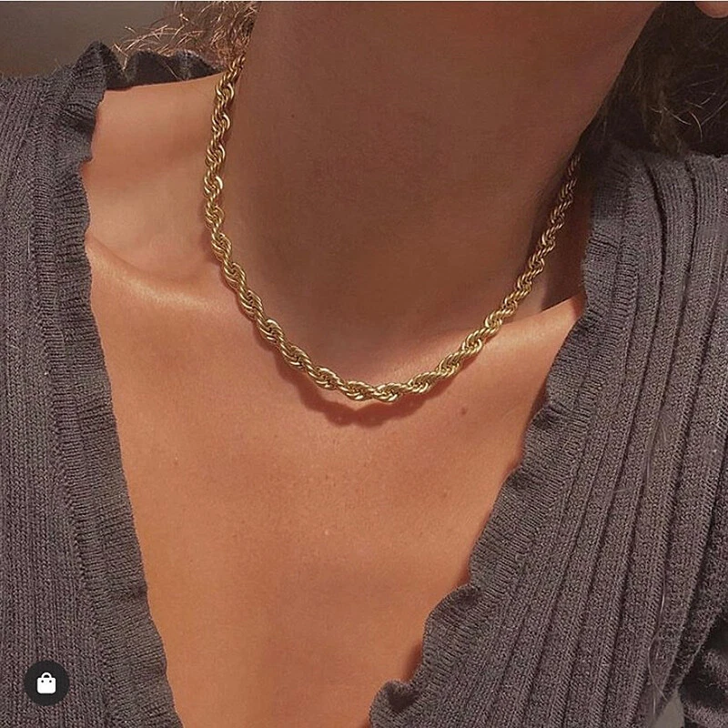 Stainless steel store neck chain