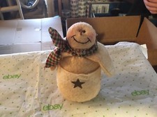 decortive stuffed snowman