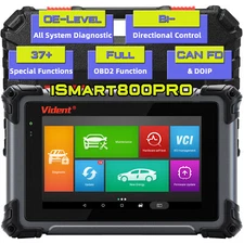 2025 Vident iSmart800Pro Auto OBD2 Diagnostic Live Data Code Reader OIL EPB Tool