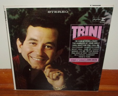 TRINI-Reprise Stereo Original 1st RS-6196-Folk Music-TRINI LOPEZ-Vinyl lp-VG+/NM - Picture 3 of 4