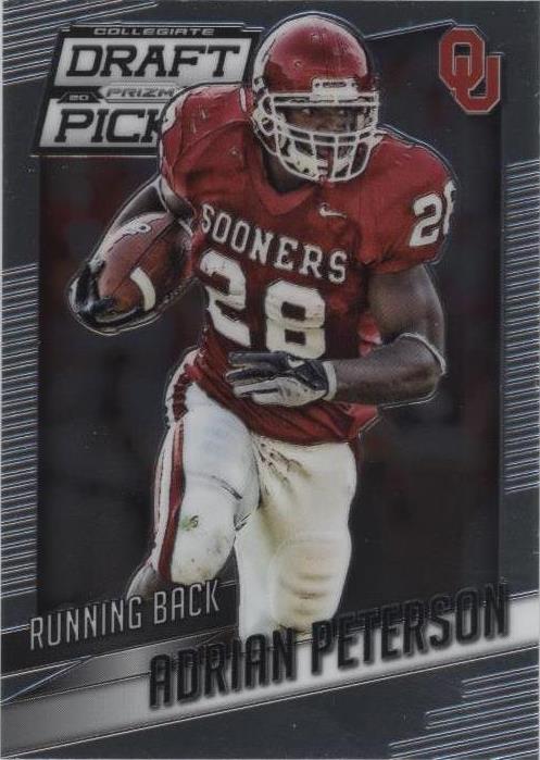 2015 Panini Prizm Collegiate Draft Picks Adrian Peterson #3 - 1 of 2